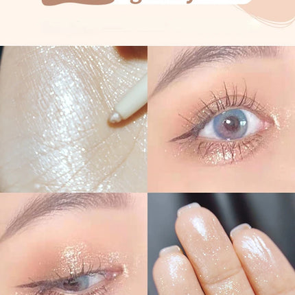 Eyes Brighten Concealer Contour Stick Eyeshadow for Girls Women's Cosmetic Lie Silkworm Pen Natural Highlight Makeup Toiletry