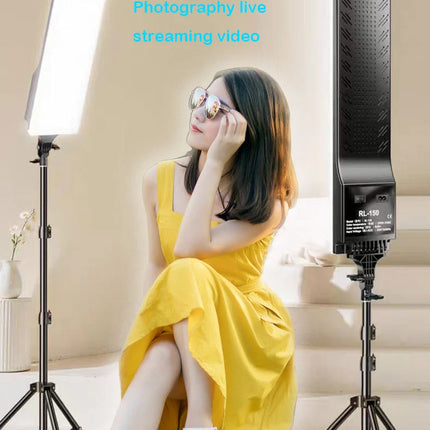 Big Size Fill Lamp Light Photo Studio LED Video Panel Photography Lighting With Tripod Stand Long Arm EU Plug For Live Stream