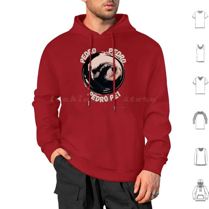 Pedro Dancing Rave Raccoon Hoodies Long Sleeve Pedro Pedro Pe Racoon Raccoon Cute Meme Rave Rave Racoon Viral Jaxomy