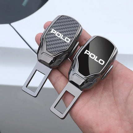 For VW POLO Car Seat Belt Clip Extender Customization Emblem Accessory Personalized Vehicle Seat Buckle Clip