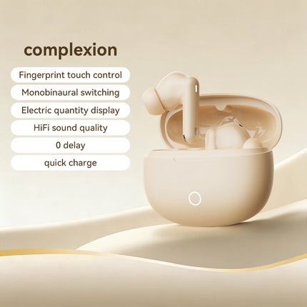 True Wireless Earphones Bluetooth Headphones Noise Reduction HiFi High-quality Semi-In-ear Earplugs With Mic For xiaomi Samsung