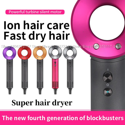 Super Hair Dryer Leafless Hair dryer Personal Hair Care Styling Negative Ion Tool Constant Anion Electric for Dyson Hair Dryers