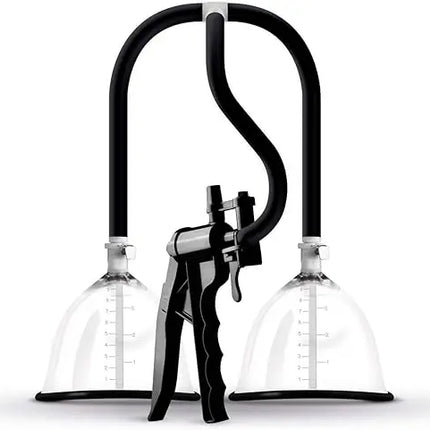 Handheld Vacuum Pump Trigger Control Adjustable Suction Silicone Seal Chest Nipples Pussy Clitoris Stimulator Sex Toy For Women