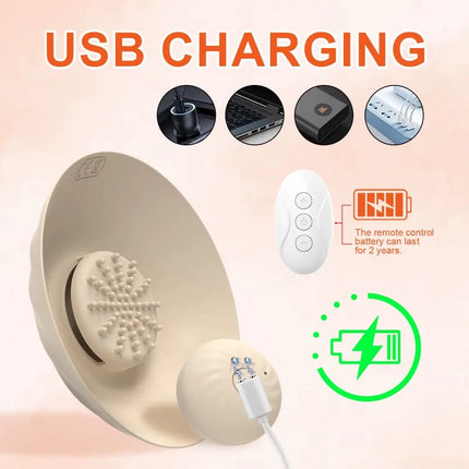 Factory Outlet Electric Breast Massager Sexy Hot Nipple Stimulate Vibrators Vibrating Bra-Sex Products for Masturbators