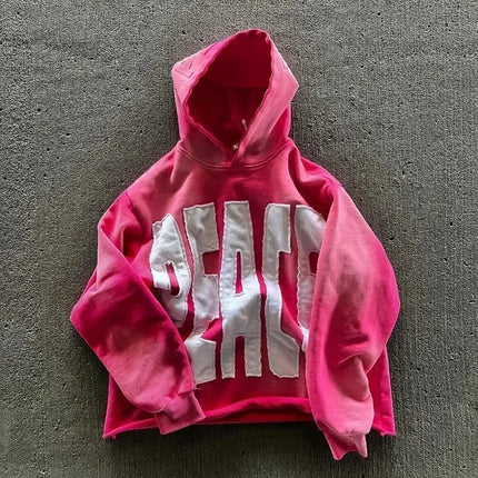Y2K New Korean Fashion Simple Black Double-Sided Oversized Zipper Hoodie Female  Harajuku Gothic Casual Joker Couple Street Wear