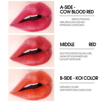 Magic lipstick winter Moisturizing Changing 3 colors Lip Balm Natural Aloe Vera Long Lasting Lipstick for Women Color-Shifting M