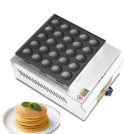 HPH2O 25 Holes Commercial Gas Mini Pancake maker Mini hotcakes Machine Dessert Maker  Dutch Mini Pancakes Machine