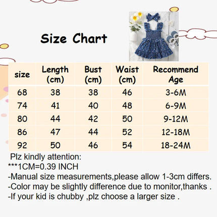 3-24Months Infant Baby Girl Golden Dot Slip Blue Dress Toddler Girl Summer Fashion Party Princess Dresses with Headband 2Pcs Set
