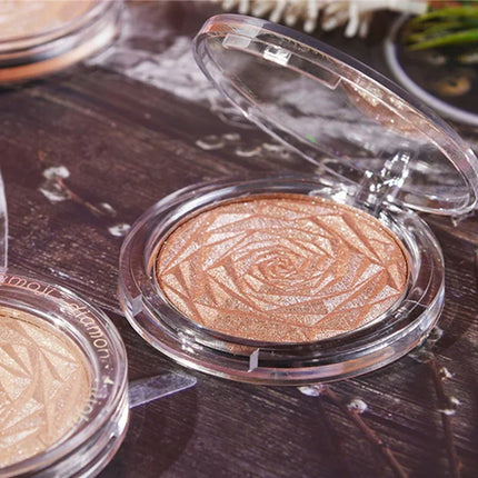 6 Colors Diamond Highlighter Powder Palette Glitter Face Contour Brighten Makeup Shimmer Ultra-concentrated Illuminate Cosmetic