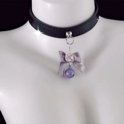 Bow-Tie Mercury Nipple Clamps Cute Bell Collar SM Training Control Breast Restraints Sexy Accessories 3 Sizes Anal Plugs Sex Toy