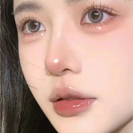 6 Colors Eye Shadow Palette Punk Smoky Black Glitter Pearly Eyeshadow Palette Korean Shiny Blue Eyeshadow Contour Blush Makeup