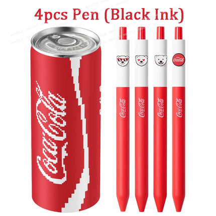 KACO Coca-Cola "Happy Bubbles" Gel Pen,Limited Teceflow Roller Pen 0.5mm Super Smooth ST Tip,Quick-Dry Ink For Journaling&Study