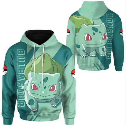 2023 New Fashion Children's Sweatshirt Cartoon Animation Hoodie 3D Print Street Pullover Long Sleeve Boys, Girls Hoodes