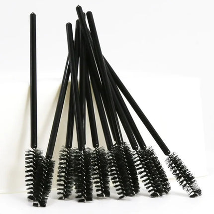 Black Eyebrow Perm Makeup Brush Disposable Eyelash Extension Brow Comb Professional Mascara Wands Applicator Spoolers Tools