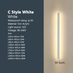 C style White / Dimmable with remote / 240cm