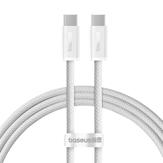 Baseus 100W Type-C to USB-C Cable for iPhone 16 15 Fast Charging Charger Cord for MacBook iPad Samsung Xiaomi Fast USB-C Wire