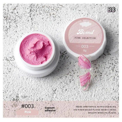 3D Relief Gel Nail Polish, Carving Plaster, Drawing Gel Effect, Painting Gel, Lacquer Varnish, Nail Art