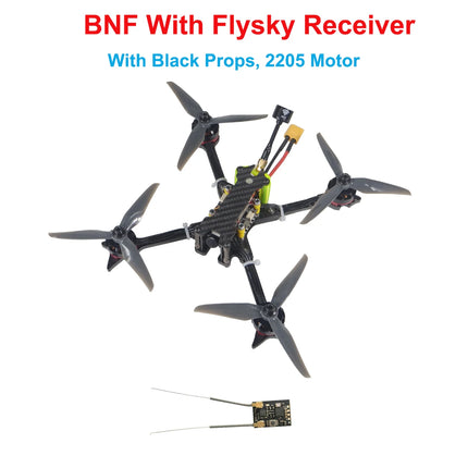 DIY RTF BNF F215 215mm 5inch 3-4S RC FPV RC Drone Built-in OSD Betaflight BLHeli-S 45A 4in1 ESC V16 ELRS Long Range Receiver