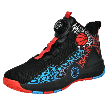 Children Basketball Shoes Original Design 2024 New Indoor Field Training Sports Shoes Comfortable Boy Basketball Shoes for Kids