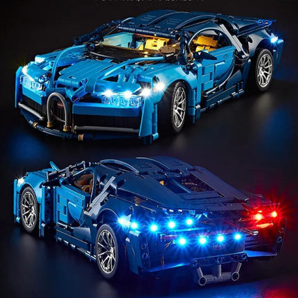 Technical RC Led Light Kit For 1:14  Race Car City Vehicle Bricks DIY Lamp Toys Set （Not Included Building Blocks）