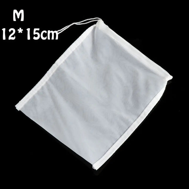 1PC 200mesh Reusable Food Special Cooking Colander Cheese cloth Nut Milk Bag Nylon Fine Mesh Coffee Filter