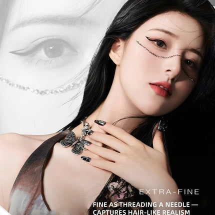 A.M.G Smooth Quick-Drying Eyeliner Pen Waterproof, Smudge-Proof, Long-Lasting, Colorful Eyeliner Pen