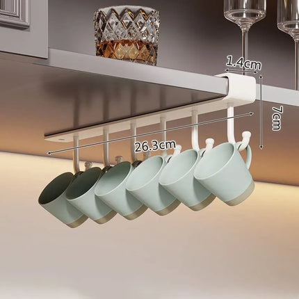 Red wine glass to hanging rack home wine cabinet goblet champagne glass partition storage rack bar bar wine glass drain rack