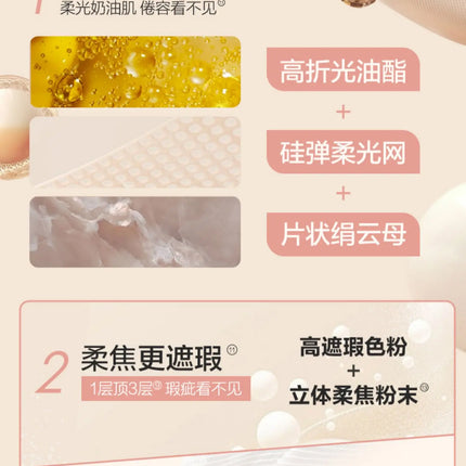 Passional Lover Liquid Foundation Concealer Matte Soft Waterproof BB Cream Oil Control Longlasting Face Base Makeup For Dry Skin