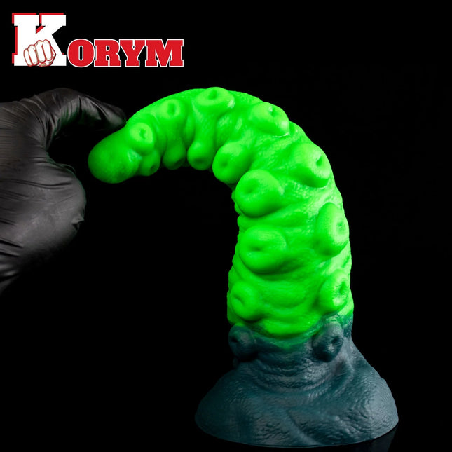 Huge Alien Tentacle Butt Plug Fantasy Anal Dildo Rear Stimulator Adult G-spot Sex Toys Waterproof Silicone Strong Suction Cup 18+
