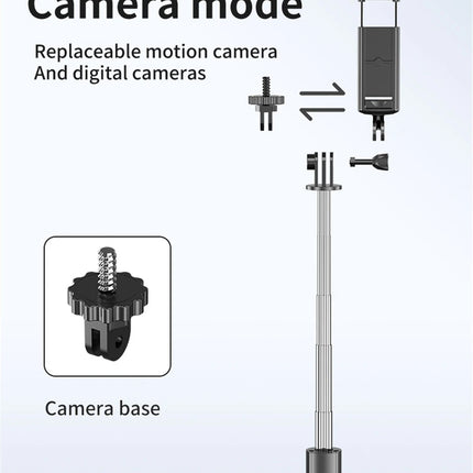 New Wireless Bluetooth Selfie Stick Mobile Phone Holder Retractable Portable Multifunctional Tripod With Wireless Remote Shutter