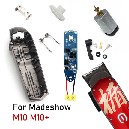 Original Shell Motor Circuit Board Lever Screw Spring Blade Plastic For Madeshow M10 M10+  Repair Aftermarket Parts