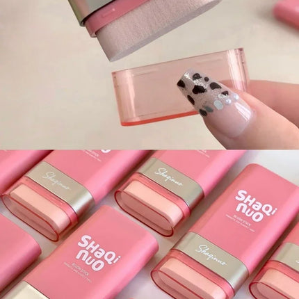 1pcs Multi Use Blush Cream Cushion Stick Natural Nude Makeup Lip Cheek Tint Portable Long Lasting Hydrating Cosmetic Makeup