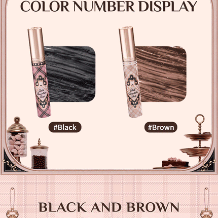Flower Knows Lengthening Mascara Chocolate Wonder-Shop Series 3.5ml Mascara Eyelash Waterproof Makeup Women Beauty