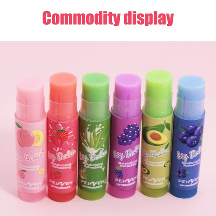2PCS Lip Oil Lip Balm Set All-Day Long-Lasting Moisturizer Lip Care Plumps Lips Reduces Lip Lines Lipstick & Nourishment