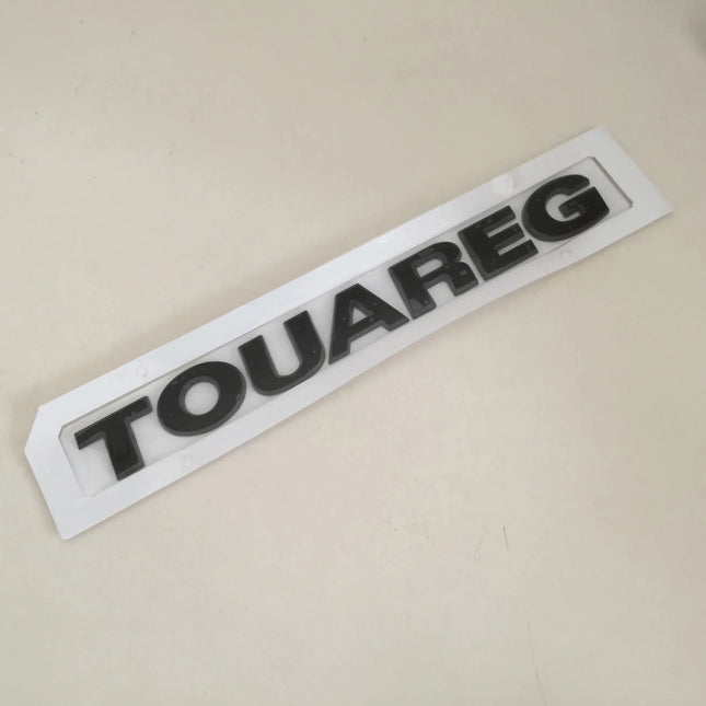 1pcs 3D ABS for Volkswagen TOUAREG Car Letters Rear Bumper Trunk Emblem Sticker Badge Decal styling auto Accessories