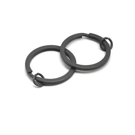10-20pcs/Pack Colorful Key Ring Key Chain Accessories 30mm Round Split Keychain DIY Metal Key Holder Split Rings Wholesale