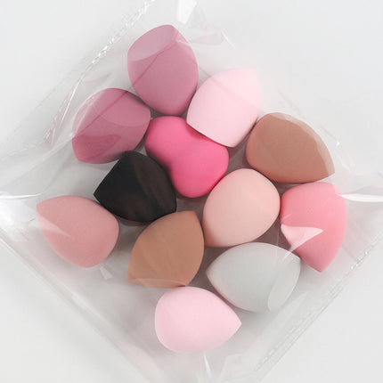 Medium Size Beauty Sponge 6/12/24/36/60 Pieces, Random Color and Shape, Foundation Mixing Beauty Sponge, Liquid, Cream and Powde