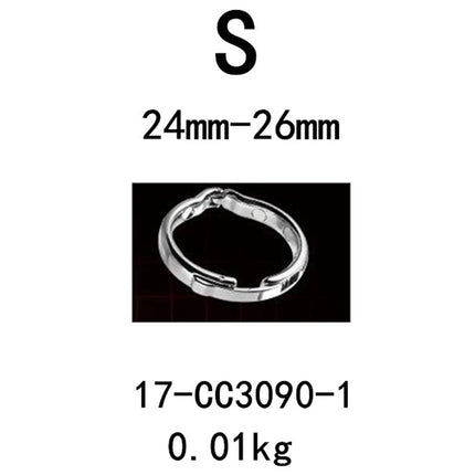Magnetic Metal Cock Ring Adult Sex Toys Delayed Foreskin Rings Erection Semen Lock Ring Erotic Products Adjustable Penis Circle
