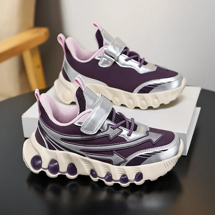 2025 Hot Selling Outdoor Anti Slip Childrens Sports Shoes Lightweight Comfortable Running Shoes Rebound Campus Casual Shoes