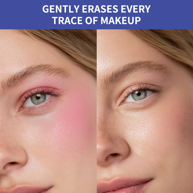 Gentle Makeup Remover Waterproof Formula Effectively Cleans Mascara Eyeliner Pigmented Eyeshadow And Brow Pomade