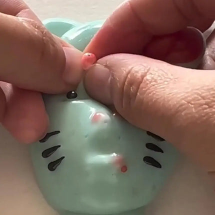 1/2/5Pcs Funny Pimple Popper Acne Relief Toy Reusable Low Rebound Decompression Toys Unique Home Decoration Friend Birthday Gift
