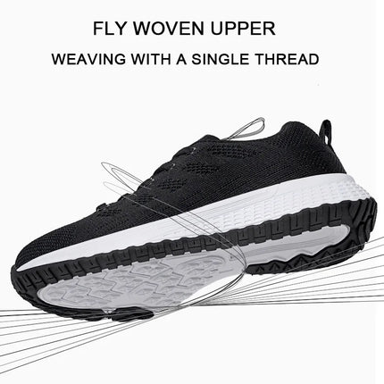 Women Casual Shoes Breathable Walking Mesh Lace Up Flat Shoes Sneakers Women Tenis Feminino Pink Black White