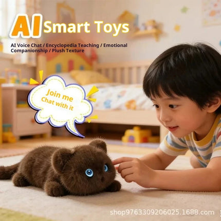 A new Generation Of intelligent Ai Sounding Plush Toys Spot Cute Plush Doll Interactive Desk Companion soft Plush Animal Friend