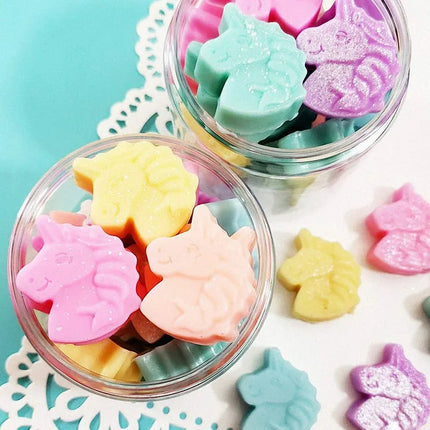 Food Grade Unicorn Silicone Molds Jelly Silicone Unicorn Head Molds for Chocolate Candy Cake Cupcake Soap Ice Cube Tray
