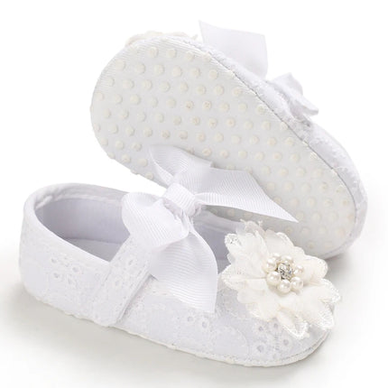 VALEN SINA Spring And Autumn 0-18 Months Baby Walking Shoes Flowers Soft Soles Breathable Baby Shoes Princess Shoes