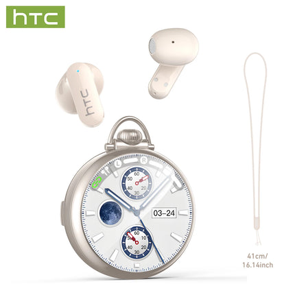 HTC NE71 Wireless Bluetooth Earbuds Ai Translation Smart Assistant Voice Companion Headphones 30Hours Battery Life Music Headset