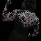 Black white pink / XL
