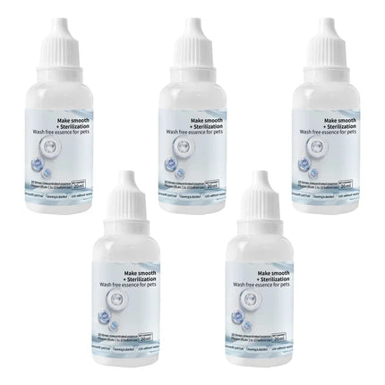 3-5pcs Cat Steam Brush Wash Free Essence Hair Serum Animal Grooming Essence Cat Dog Depilation for Cat Steamy Brush Pet Cleaning