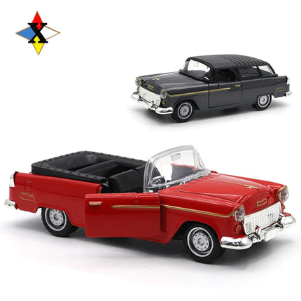 Alloy Classic car model Children's toy car decoration Pull back ejection car model boy's birthday gift Die cast car model toy