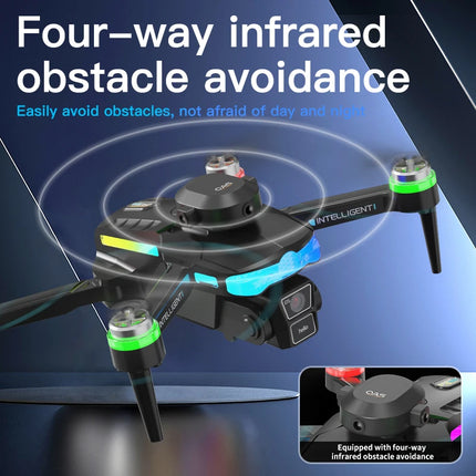 F177 Screen Control Drone 8K Professional Camera HD Aerial Photography Dual-Camera Omnidirectional Obstacle Avoidance Drone